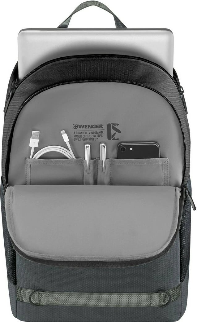 Çantë shpine Wenger Next 24 Tyon 15.6 inch Gravity Black