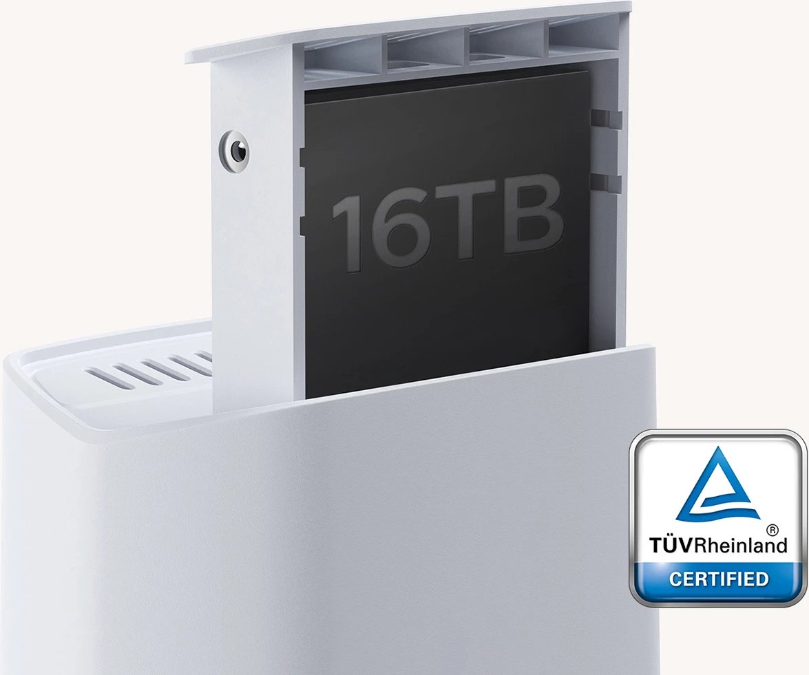 Kamerë sigurie Baseus N1 Plus 2K, pa tela, IP67, 7800mAh, e bardhë