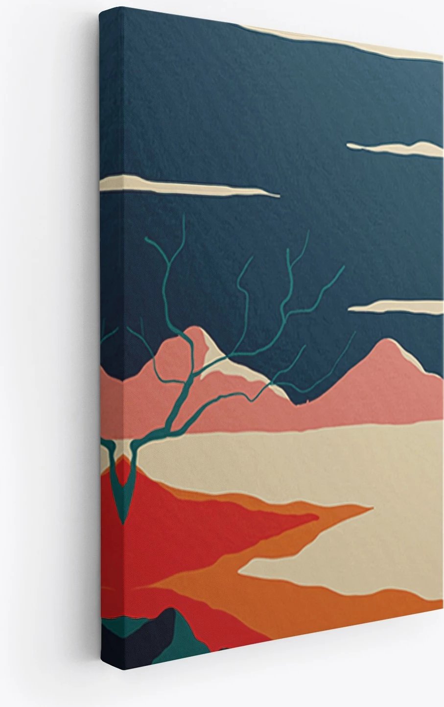 Pikturë dekorative në kanavacë (3 copë), Wallity, Ersycnvs20, 40x60cm