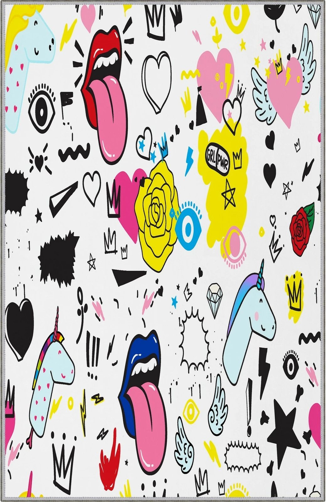 Qilim shumëngjyrësh, 140x220cm, Conceptum Hypnose, HMNT193