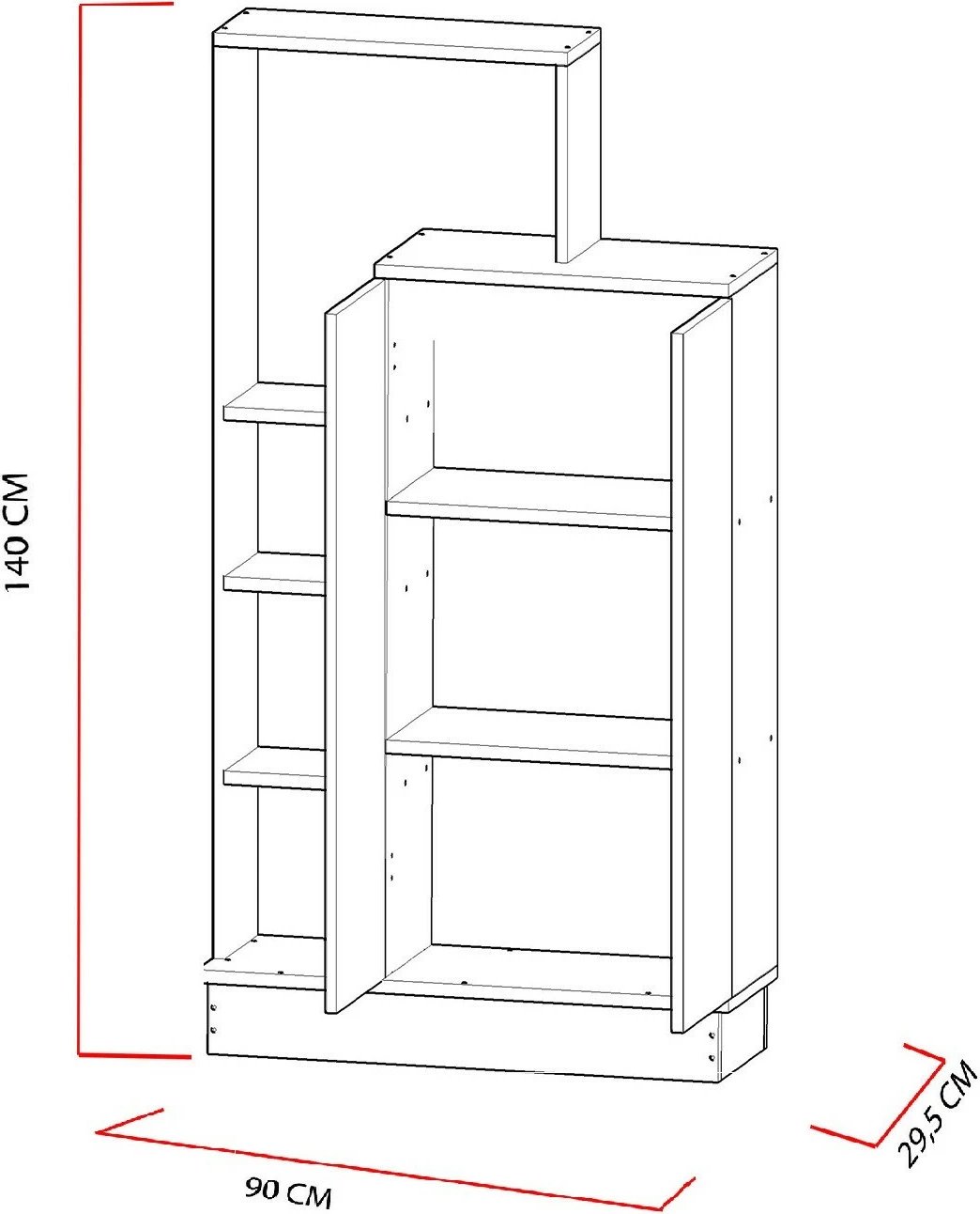 Dollap shumëfunksional, Gupse, i bardhë