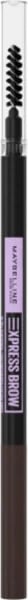 Laps për vetulla Maybelline Express Brow Ultra Slim Automatic për femra 06 Black Brown, 1 copë