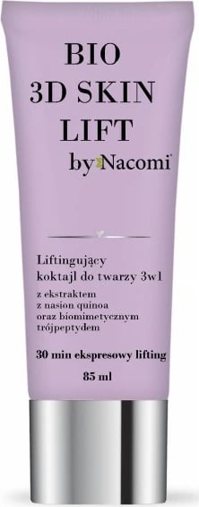 Maskë për fytyrë Nacomi Bio 3D Skin Lift Lifting Cocktail 3-in-1 për femra, 85ml