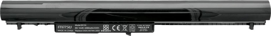 Bateri Mitsu për laptop HP 240 G2/255 G2, 2200 mAh, 14.8V, e zezë