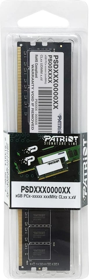 RAM memorje Patriot Memory Signature Line, 16 GB DDR4, 3200 MHz, PSD416G320082