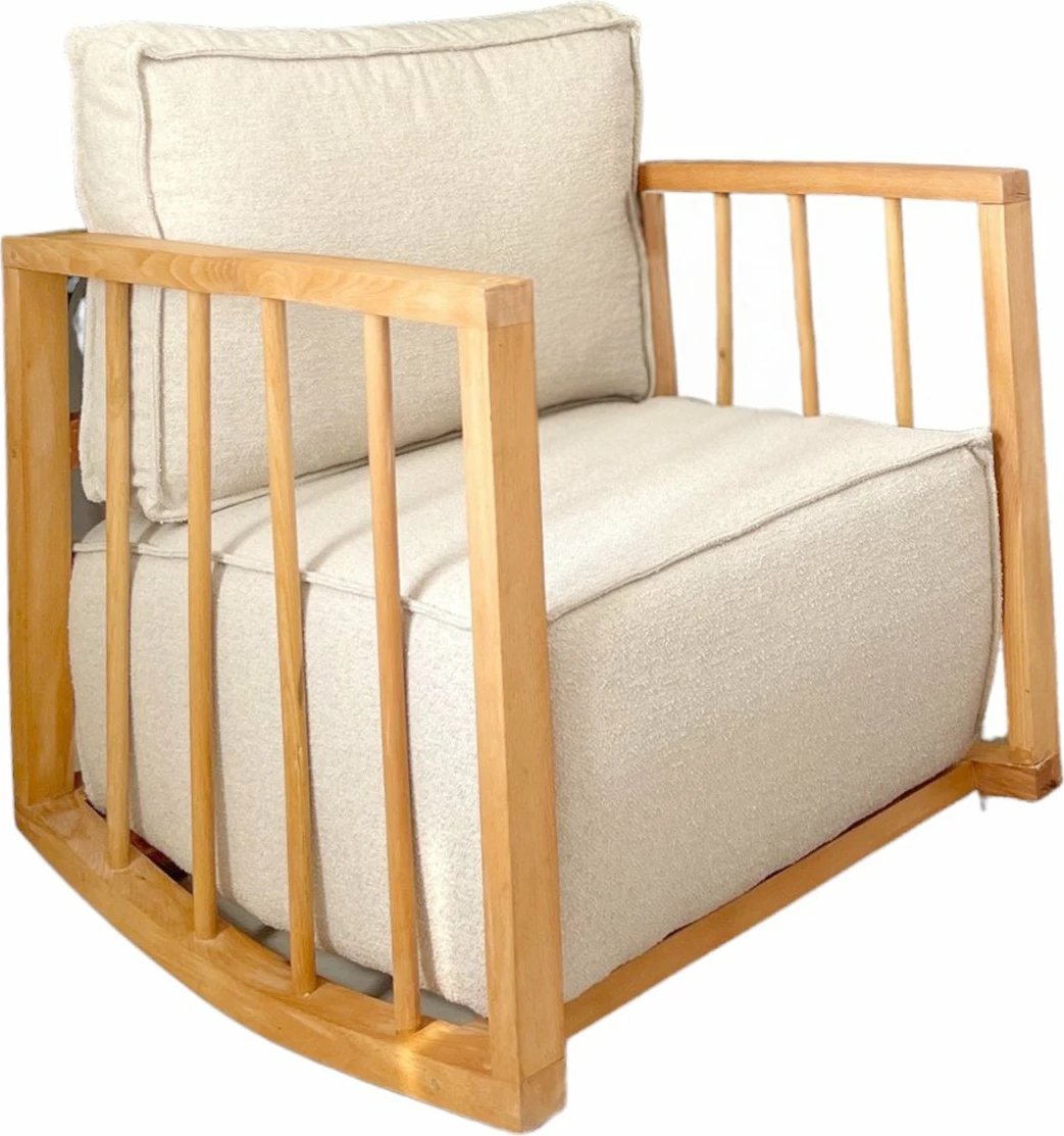 Karrige sallonese sallanan, Atelier del Sofa, Teddy e bardhë