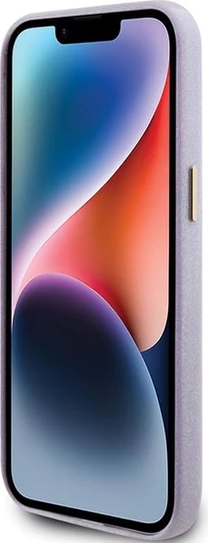 Mbështjellës Guess Glitter Glossy Script për iPhone 15 Pro Max, vjollcë Mbështjellës Guess Glitter Glossy Script për iPhone 15 Pro Max, vjollcë