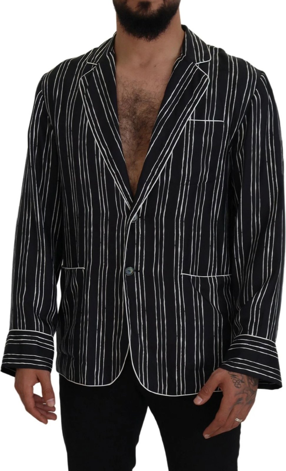 Pizhame për meshkuj Dolce & Gabbana, e zezë