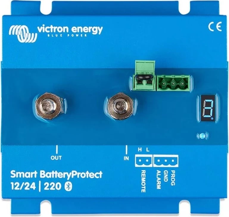 Mbrojtës i Baterisë Smart Victron Energy 12/24V 220A, Blu Mbrojtës i Baterisë Smart Victron Energy 12/24V 220A, Blu
