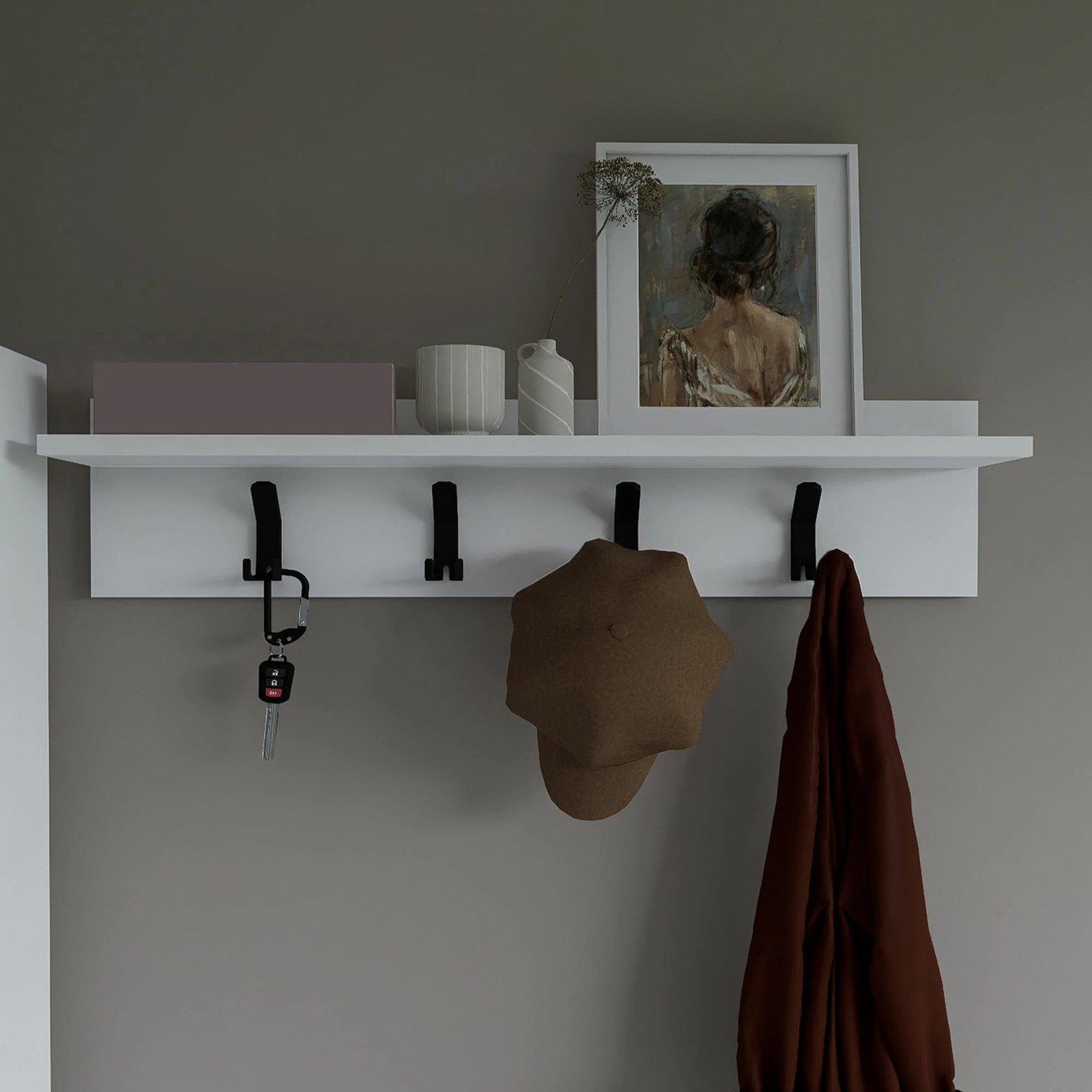 Varëse palltosh Skye Decor, Lucas 1600-149, e bardhë