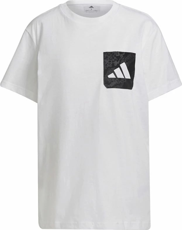 Maicë për femra adidas, e bardhë