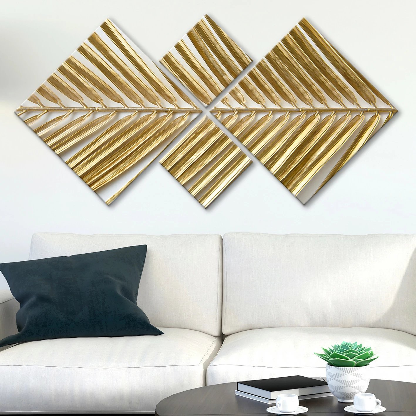 Pikturë dekorative MDF, shumëngjyrëshe, 4 pjesë, Wallity, 4MDF2230186