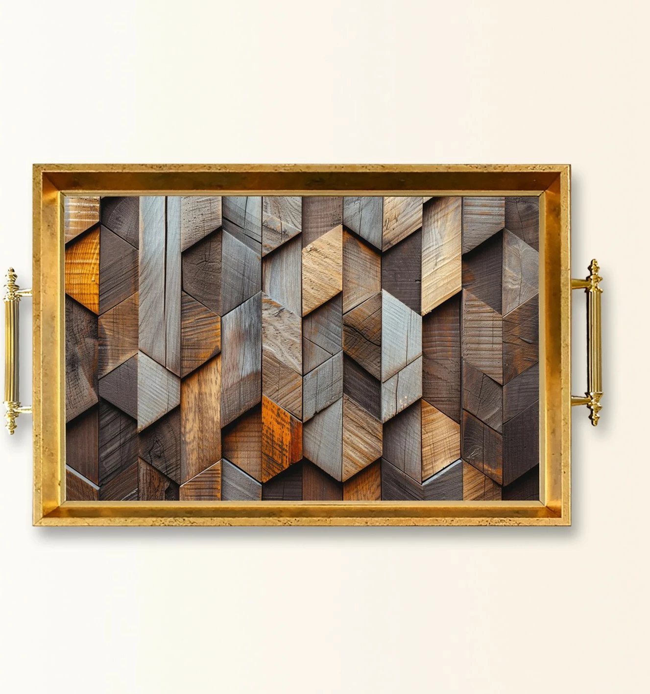 Tabaka prej qelqi, dizajn Aberto, TPEA9898, shumëngjyrëshe, 50x29x3.5 cm Tabaka prej qelqi, dizajn Aberto, TPEA9898, shumëngjyrëshe, 50x29x3.5 cm