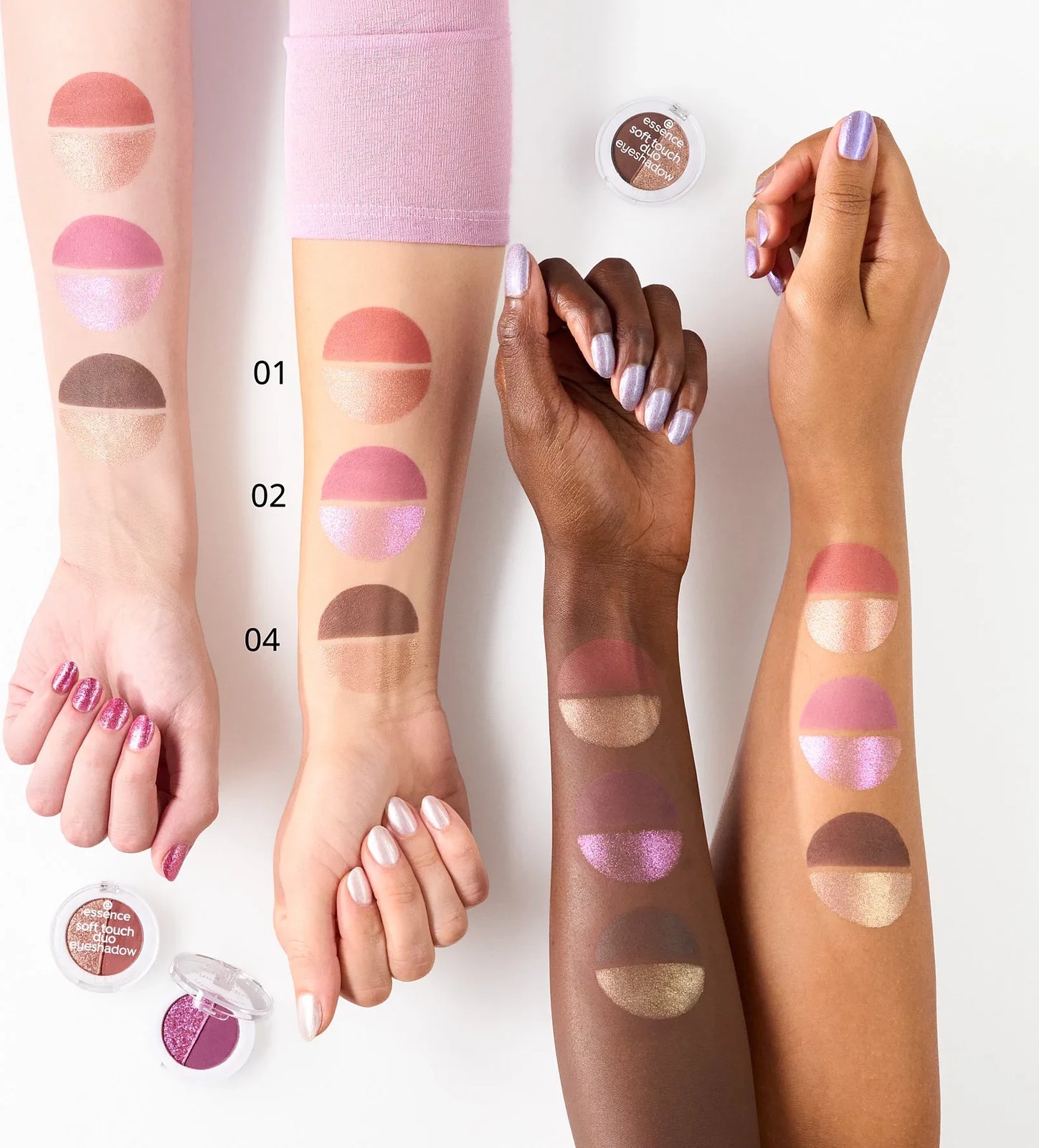 Essence Soft Touch Duo Eyeshadow - 04 Mocha Muse