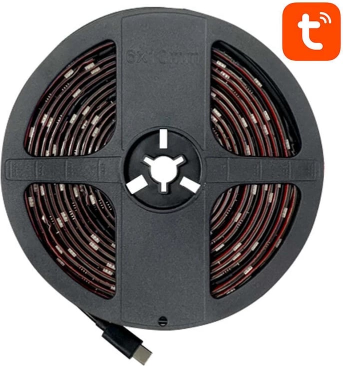 Shirit LED i mençur për TV Avatto SLS06, 55-65 inç, RGB, Wi-Fi, kontroll me aplikacion dhe telekomandë