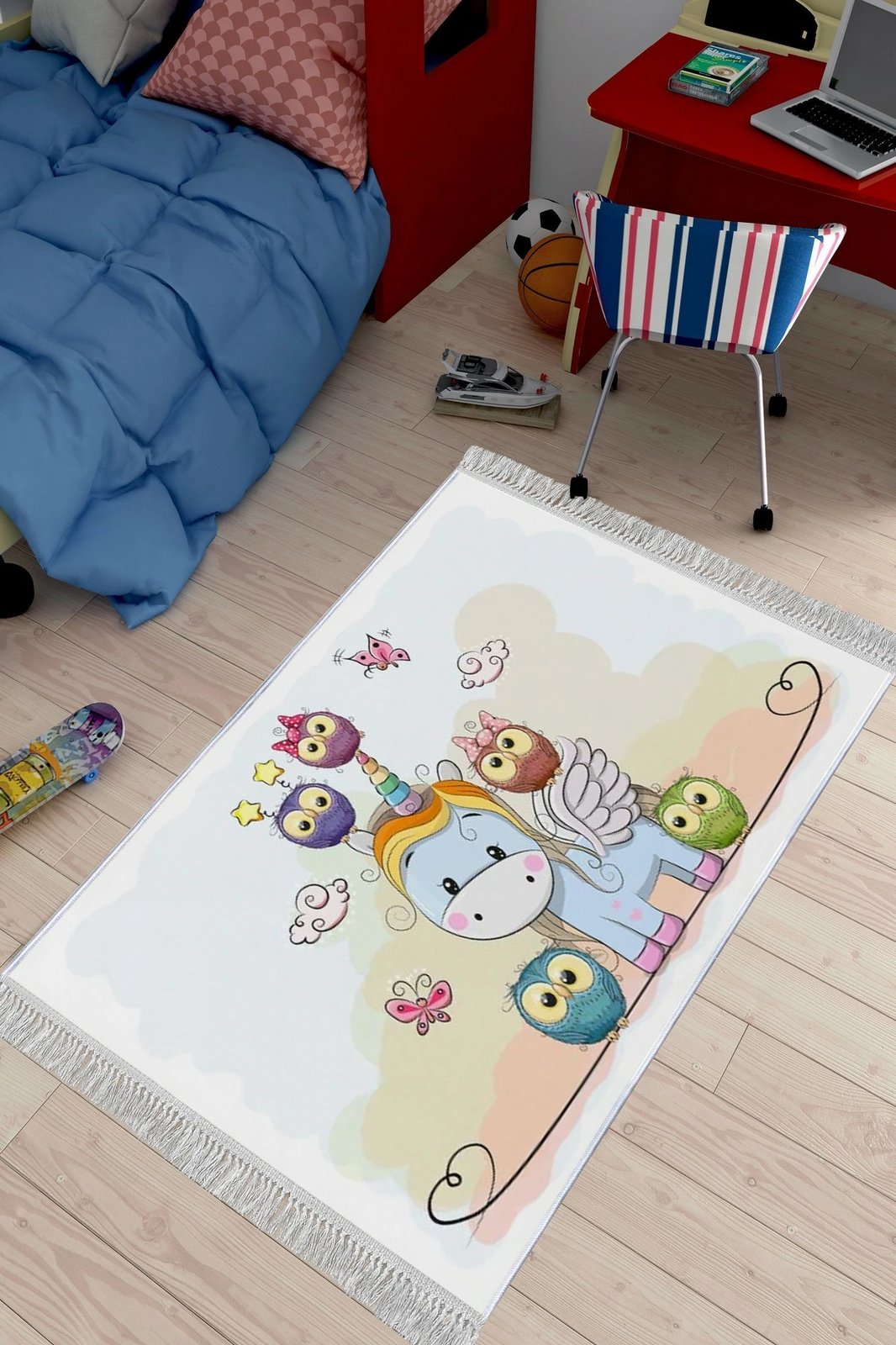 Qilim multikolor prej kadifeje, 180x280cm, Conceptum Hypnose, ELS533