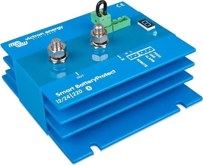 Mbrojtës i Baterisë Smart Victron Energy 12/24V 220A, Blu Mbrojtës i Baterisë Smart Victron Energy 12/24V 220A, Blu