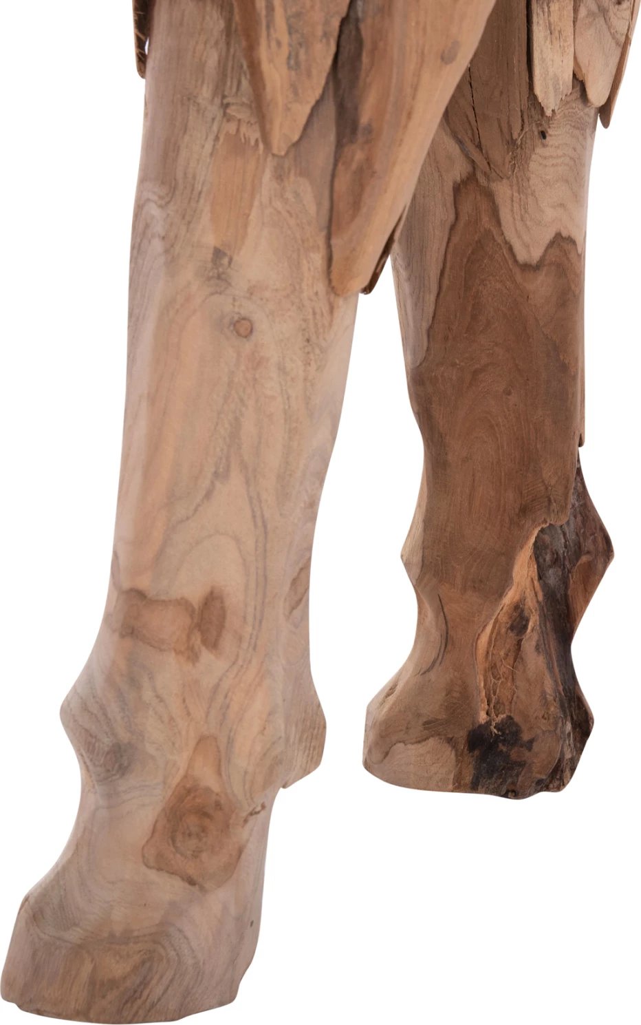 Gomar dekorativ prej druri tik të ricikluar, ngjyrë natyrale, FH4387, 103x33x99.5cm