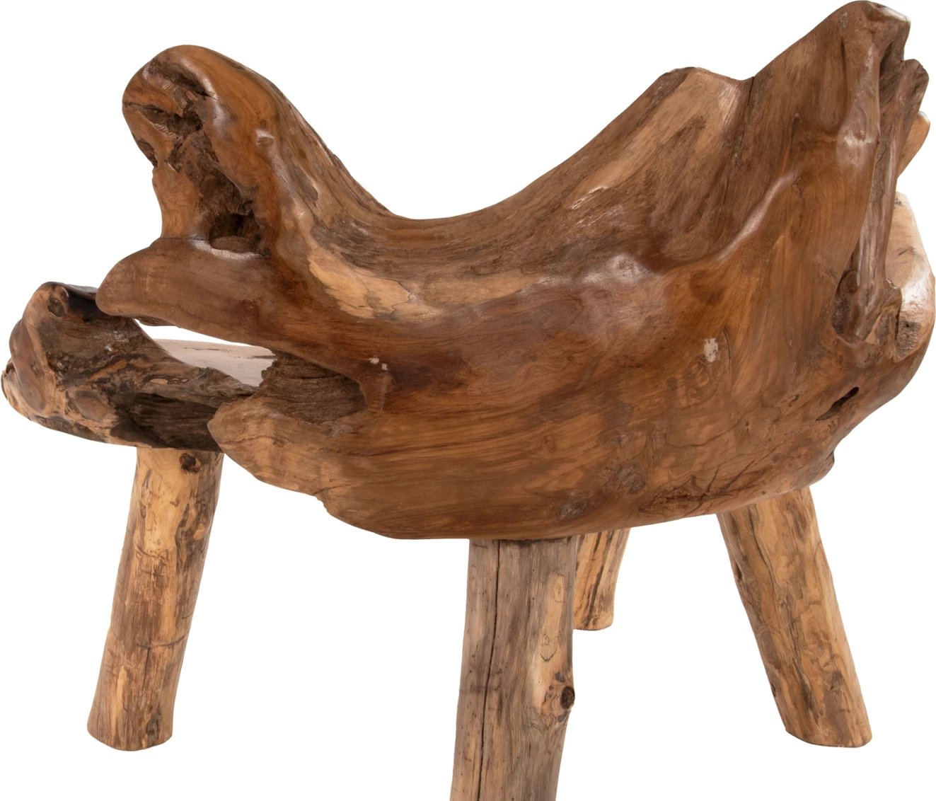 Stol FH9348 dru tik ngjyrë natyrale 120x88x80 cm