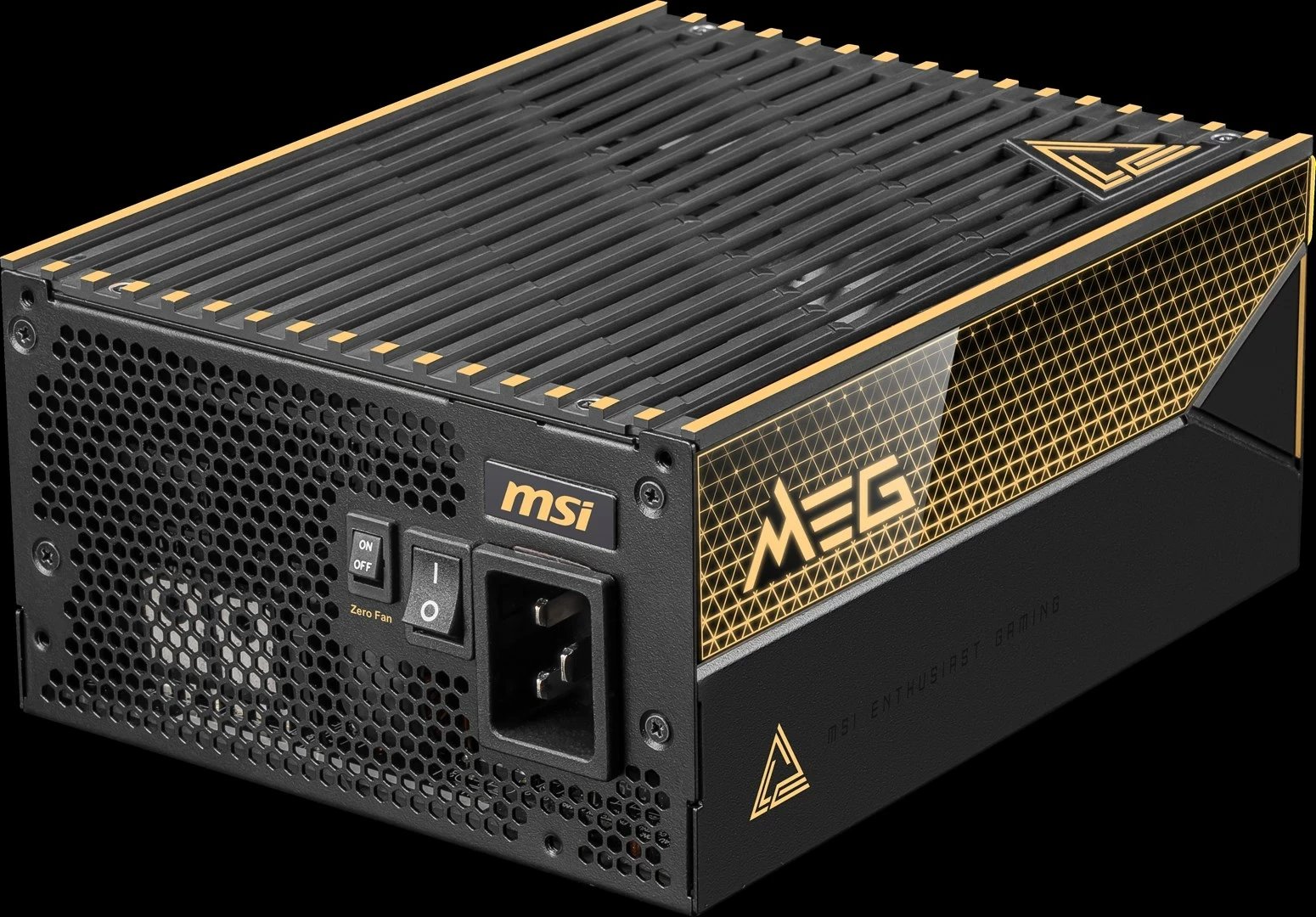 Kasë furnizuesi energjie MSI MEG Ai1600T, 1600W, 80+ Titanium, e zezë