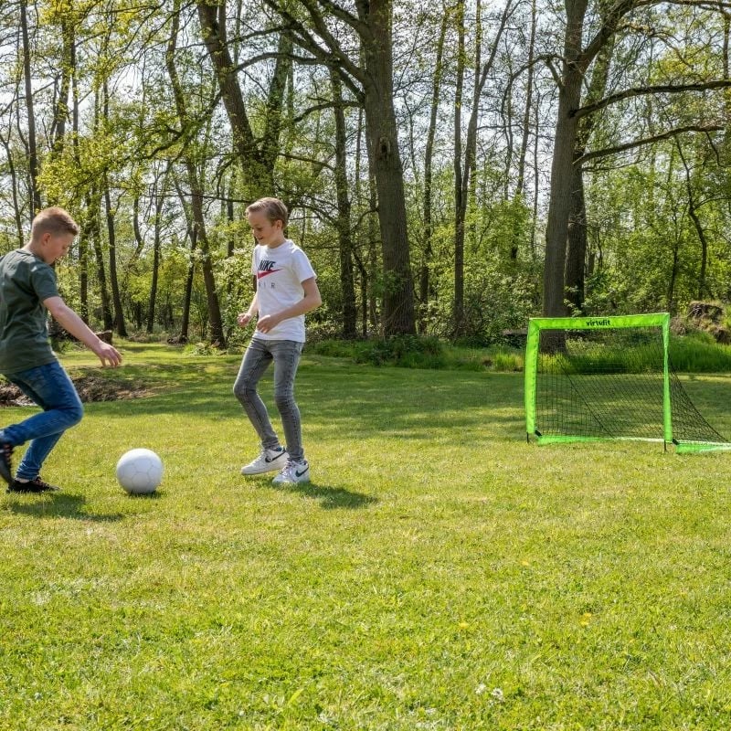 Set porta futbolli Virtufit