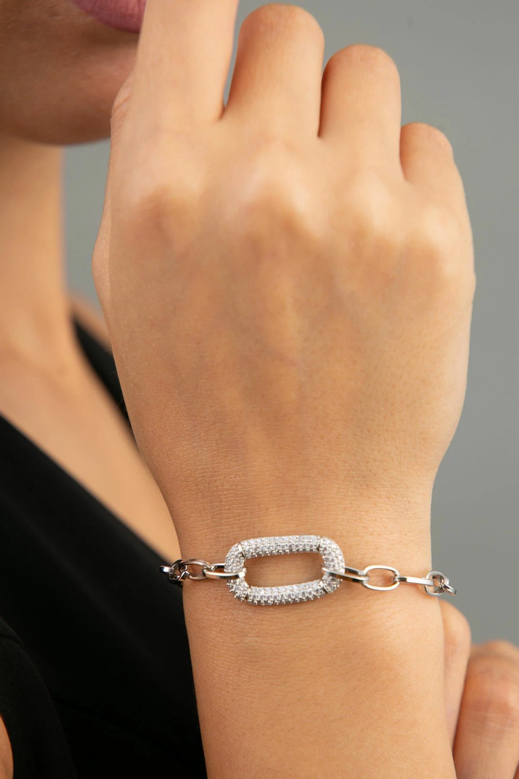 Byzylyk metalik, ngjyrë argjendi, Elika, CBL9343