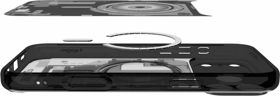 Mbështjellës Spigen Ultra Hybrid MagSafe për iPhone 17 Pro Max, i zi