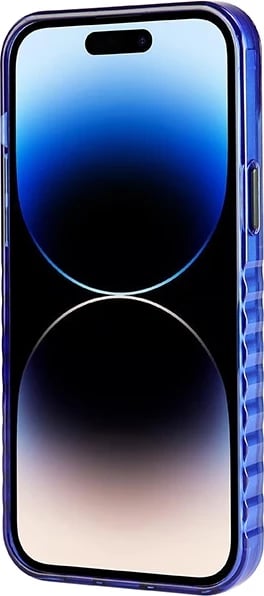 Mbështjellës Audi IML Big Logo MagSafe për iPhone 14 Pro Max, Blu