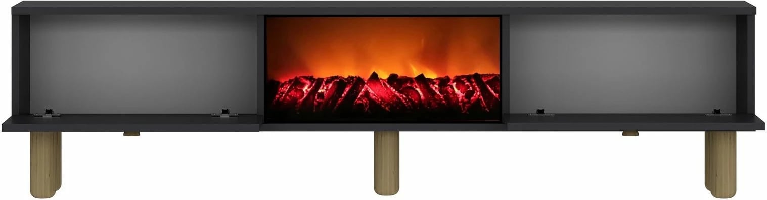 Komodë TV Skye Decor, oxhak Polen Bohem, antracit