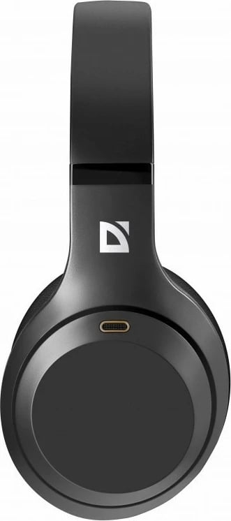 Kufje pa tela Defender Freemotion B695 me ANC, Bluetooth 5.4, të zeza