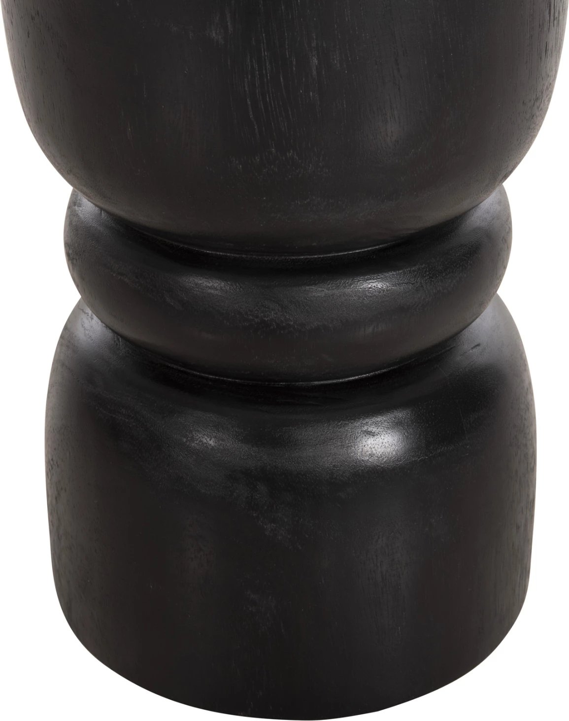 Karrige për bar BELLO FH9900.02, dru Suar i fortë, ngjyrë e zezë, Φ28x45H cm