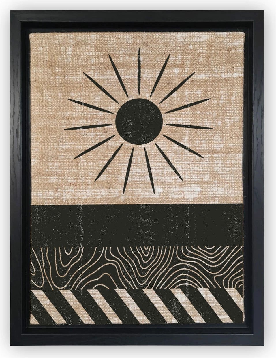 Pikturë dekorative në kanavacë, shumëngjyrëshe, Wallity, LSJ218122299783, 36x46cm