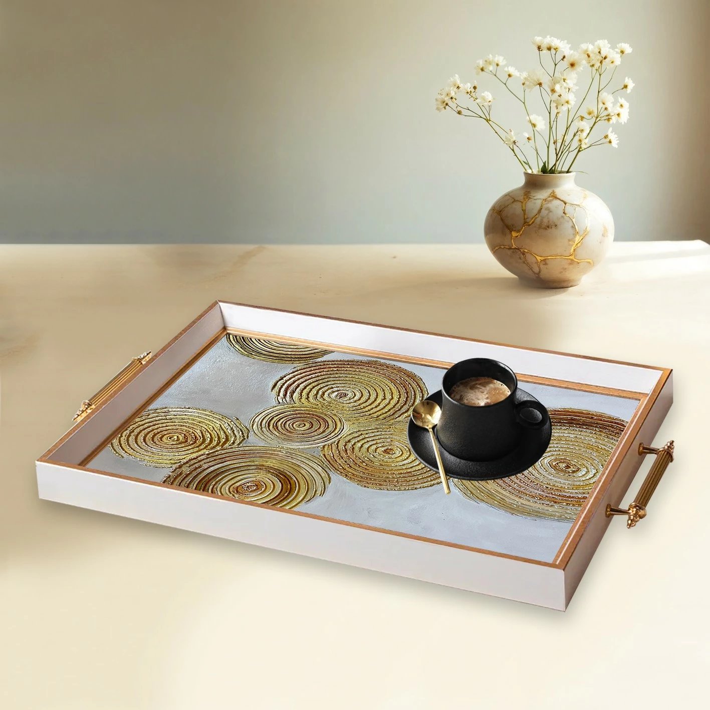 Tabaka prej qelqi, dizajn Aberto, TPB9846, shumëngjyrëshe Tabaka prej qelqi, dizajn Aberto, TPB9846, shumëngjyrëshe