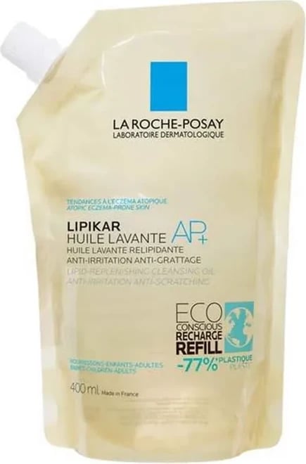Vaj larës trupit La Roche-Posay Lipikar AP+ Eco-Refill 400ml