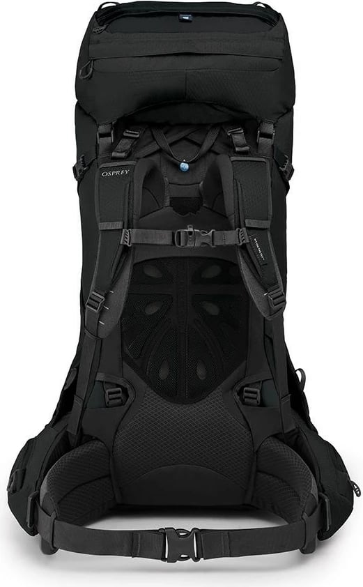 Çantë shpine Osprey Aether 65, 68 L, e zezë