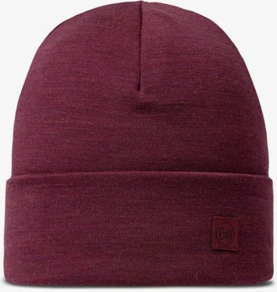 Kapelë dimri Buff Heavyweight Merino Wool, për të rritur, e kuqe