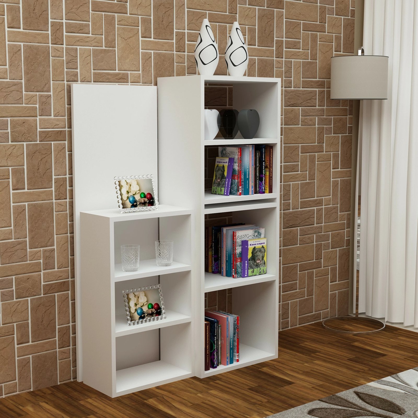 Tavolinë studimi Hanah Home, Last, e bardhë