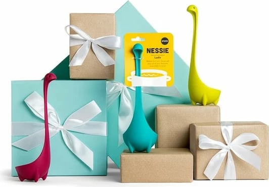 Lugë supë OTOTO Nessie, plastikë, turquoise