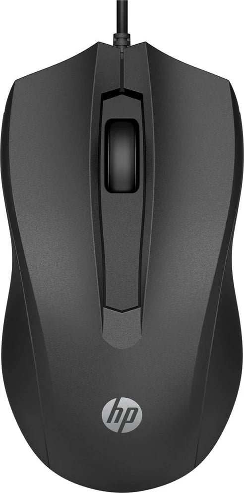 Maus HP 105 me kabllo, USB, 1600 DPI, i zi