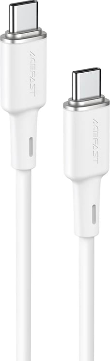 Kabllo Acefast C2-03-C-C USB-C në USB-C, 1.2m, 60W, e bardhë