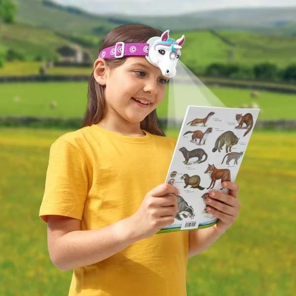 Llambë koke për fëmijë MG DYSTRYBUCJA Unicorn Brainstorm, E2074, vjollcë/bardhë