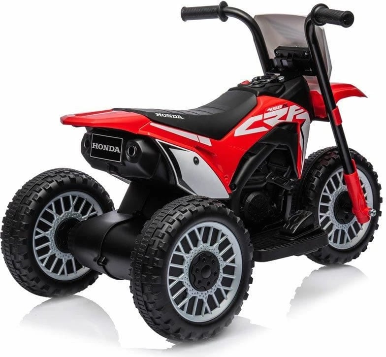 motoçikletë elektrike për fëmijë, Baby Mix, Honda CRF 450R, tre rrota, e kuqe