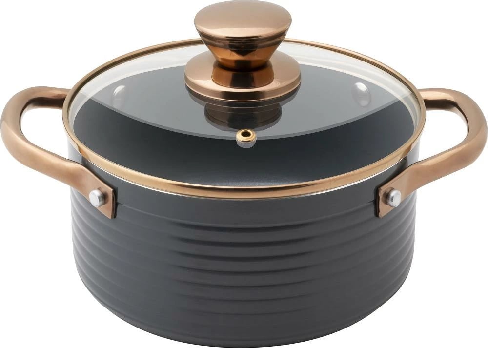 Tenxhere alumini Lamart LT1239 CASSEROLE W/LID 18 cm ORRO