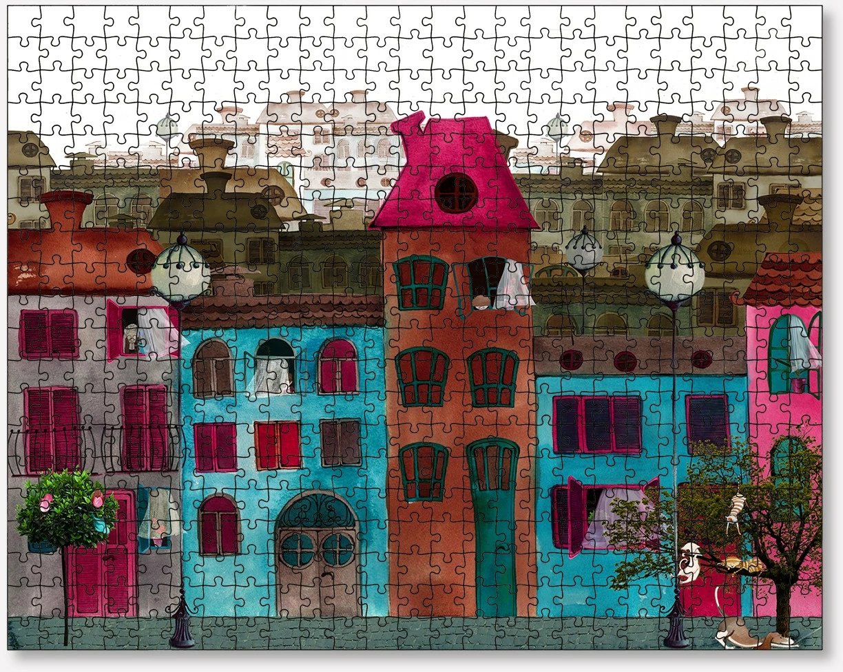 Puzzle 1000 copë, Evila Originals, PZL_0177_1000, shumëngjyrësh