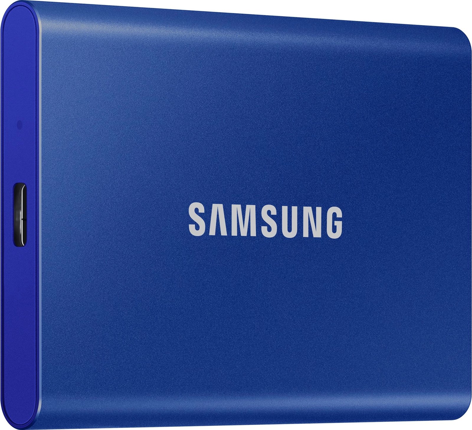 SSD portabël Samsung T7, 2 TB, USB Type-C, 3.2 Gen 2, Blu