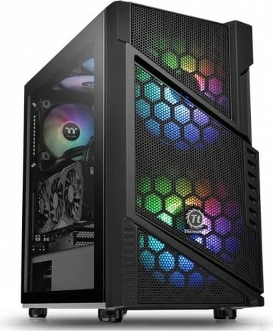 Kasë Thermaltake Commander C31 Tempered Glass ARGB, Midi Tower, e zezë