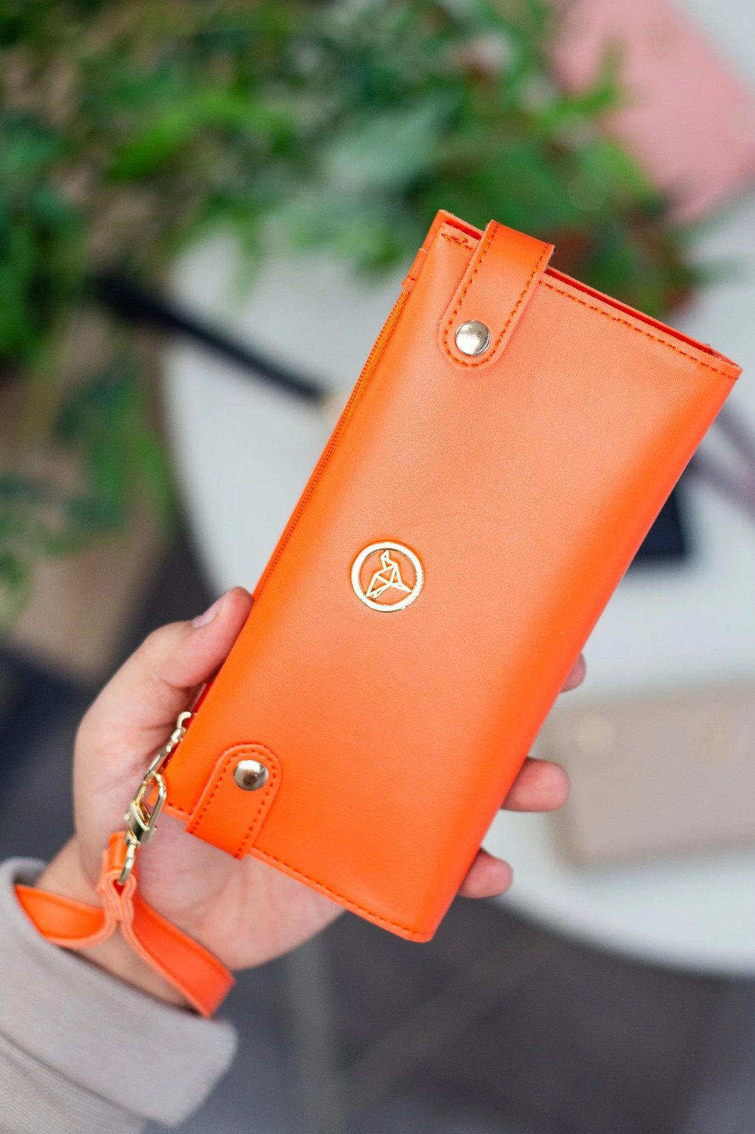 Portofol për gra, Zoozie Bags, portokalli, Tiran