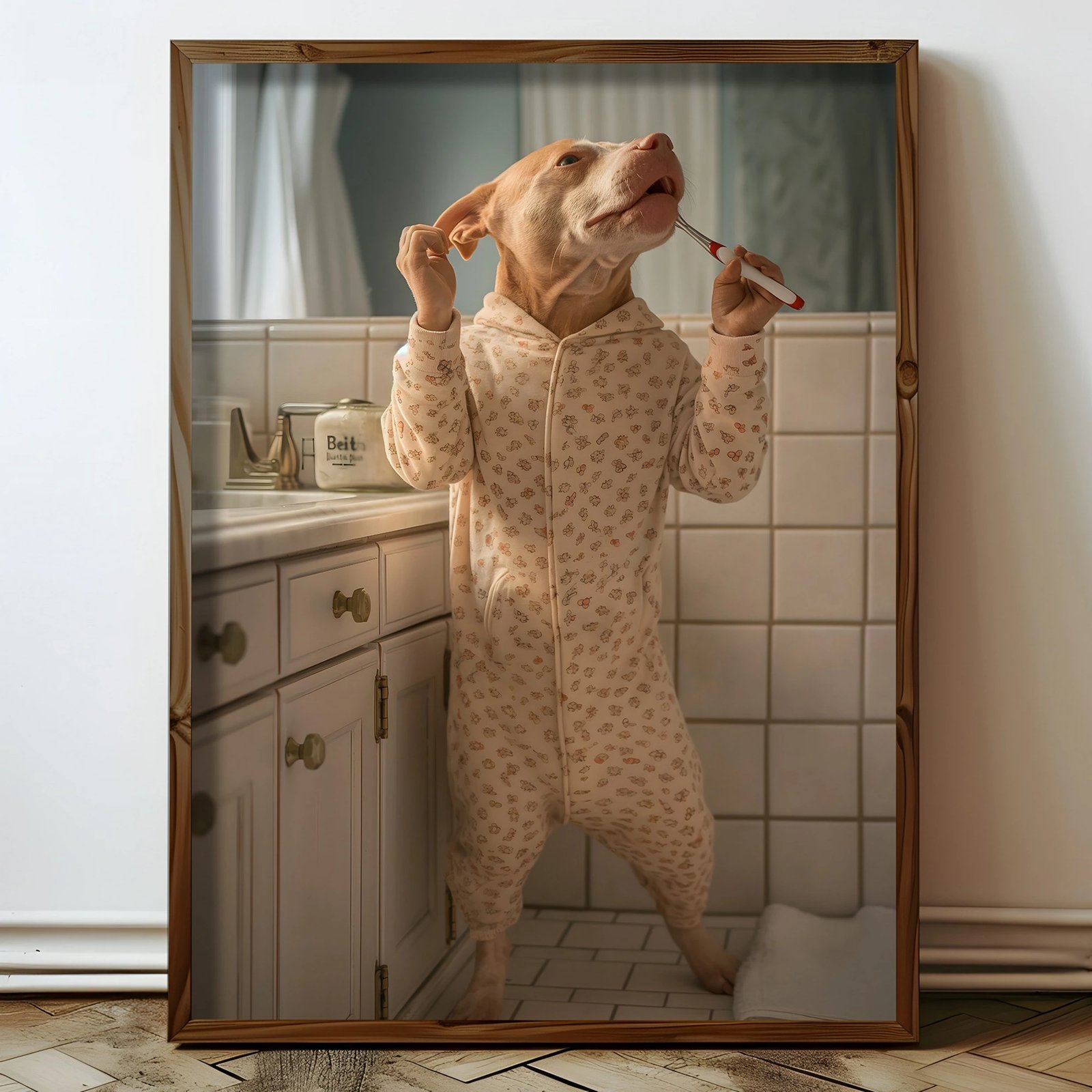 Pikturë dekorative me kornizë MDF, shumëngjyrëshe, Wallity HUM063, 50x70x3.5cm