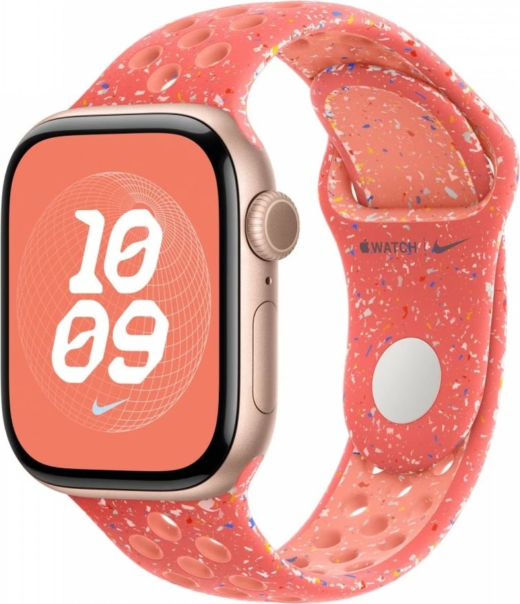Rrip sportiv Nike për Apple Watch, 40 mm, M/L, amber