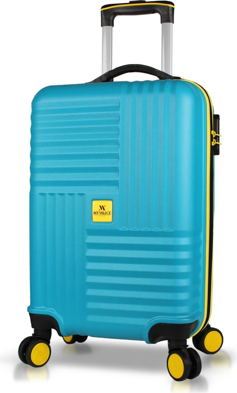 Valixhe udhëtimi, ngjyrë turquoise, Zoozie Bags 8579